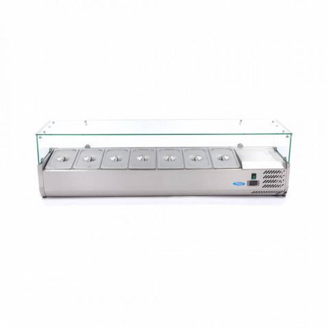 MAXIMA hladnjak za prilog 7xGN1/3 - 160cm