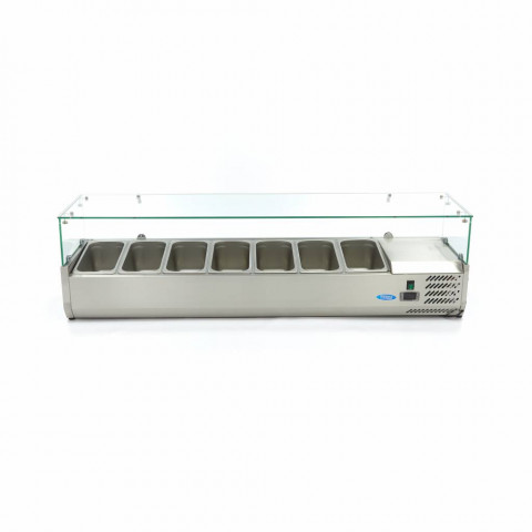 MAXIMA hladnjak za prilog 7xGN1/3 - 160cm