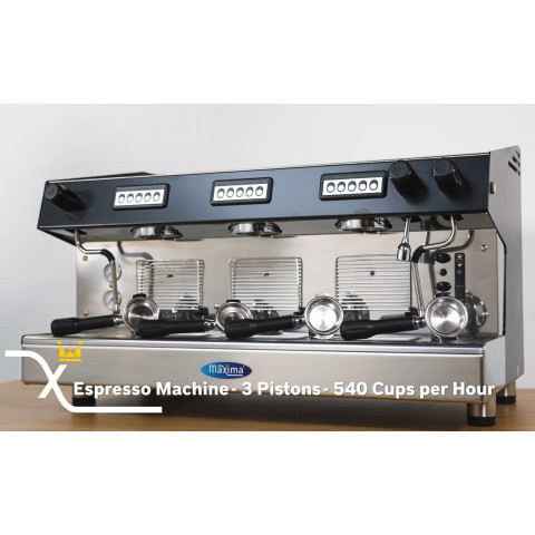 MAXIMA Elegance Gruppo 3 Grande Aparat za espresso kavu
