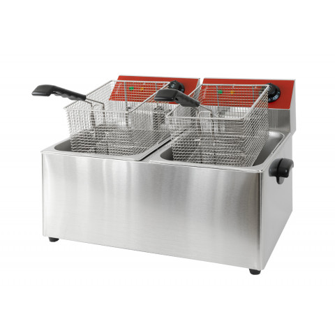 GAMMO električna dupla friteza 8+8 litara
