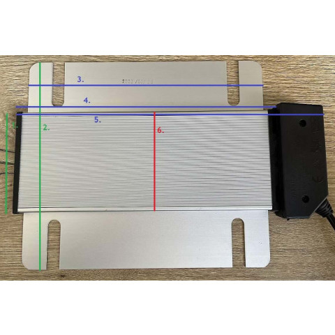 GAMMO električni grijaći element za GN1/1 chafing posudu
