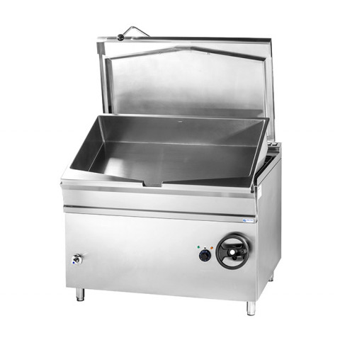 GASZTROMETÁL električna nagibna tava s inox dnom - 120 litara