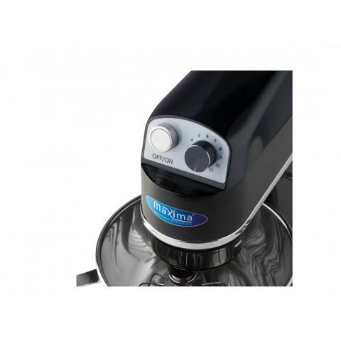 MAXIMA planetarni mikser 7 L - CRNI