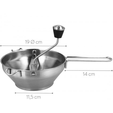 GAMMO ručna pasirka s 3 umetka - 190mm