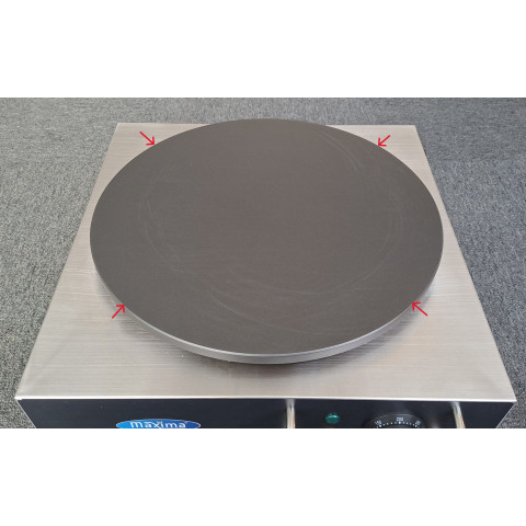 MAXIMA CP 1 električni pekač palačinki 40cm DEMO