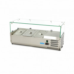 MAXIMA hladnjak za prilog 3xGN1/3 - 95cm