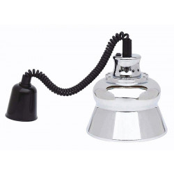 HORECATECH lampa za grijanje hrane 23cm - srebrna