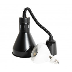 GAMMO lampa za grijanje hrane 18cm - crna