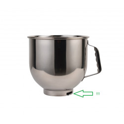 Inox posuda za MAXIMA 7 L planetarni mikser - model 1