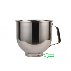 Inox posuda za MAXIMA 7 L planetarni mikser - model 2