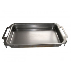Pladanj za pečenje za friteze s 1 plamenikom - čelik