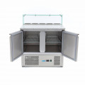 MAXIMA TABLE GLASS 2 pizza pult s 2 vrata