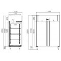 GAMMO GN2/1 hladnjak 1400 litara