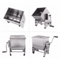 GAMMO ručna mješalica za meso s nagibnom posudom - 30 L/25 kg mesa